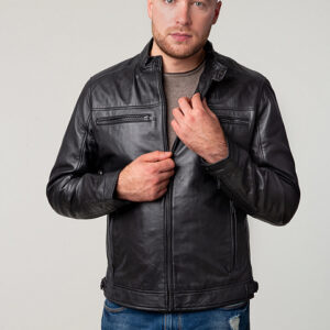 cafe racer leather jacket