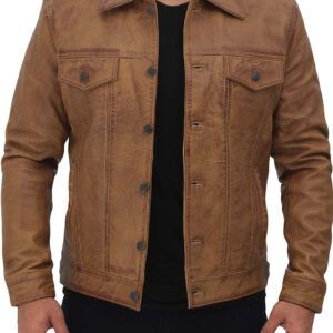 FernandoTrucker Camel Jacket