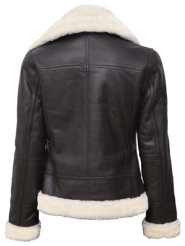 Shearling Leather Jacket for women