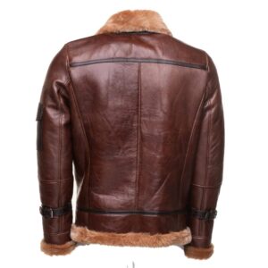 Mens Brown leather Jacket