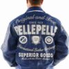 Pelle Pelle Blue Leather Jacket