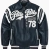 Pelle Pelle Black 78 Varsity Leather Jacket